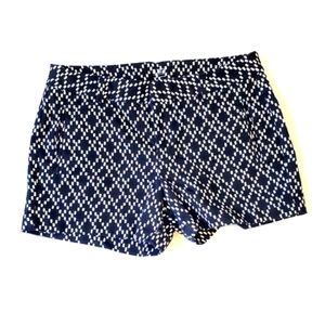 a.n.a Black and White Pattern Twill Shorts